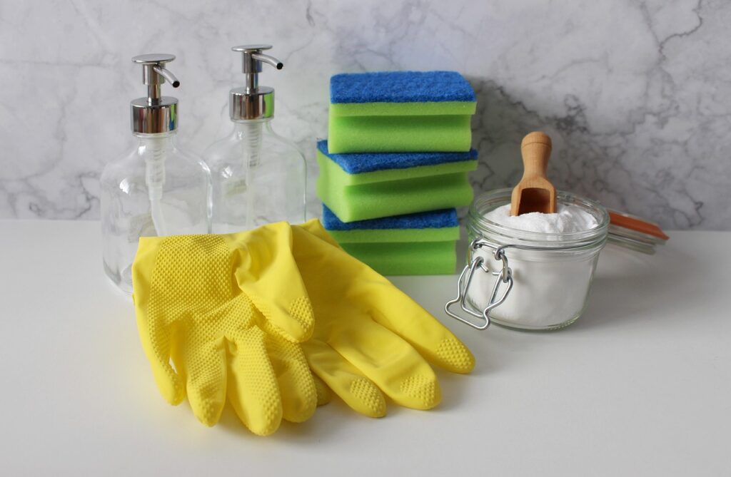 Housekeeping products And chemicals. Chemicals